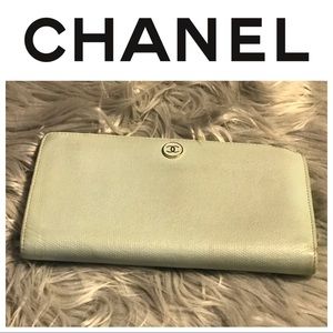 💖10% OFF💖 AUTH Chanel Long Checkbook Wallet